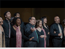 Tablet Screenshot of houstonchamberchoir.org